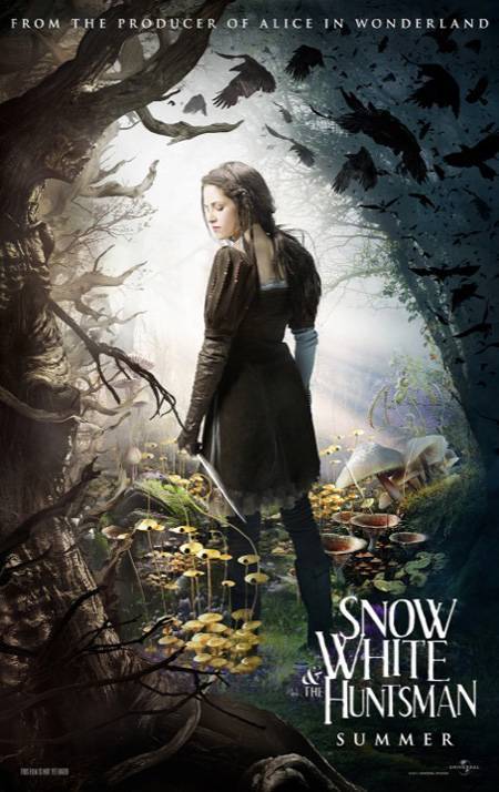  Theron learns her stepdaughter Snow White Kristen Stewart is destined 