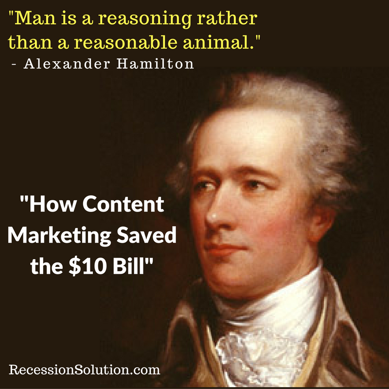 How Content Marketing Saved the $10 Bill ...