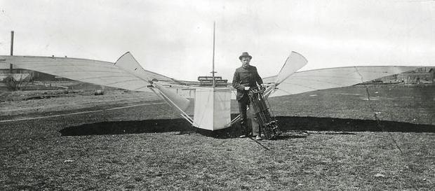 Gustave Whitehead first to fly