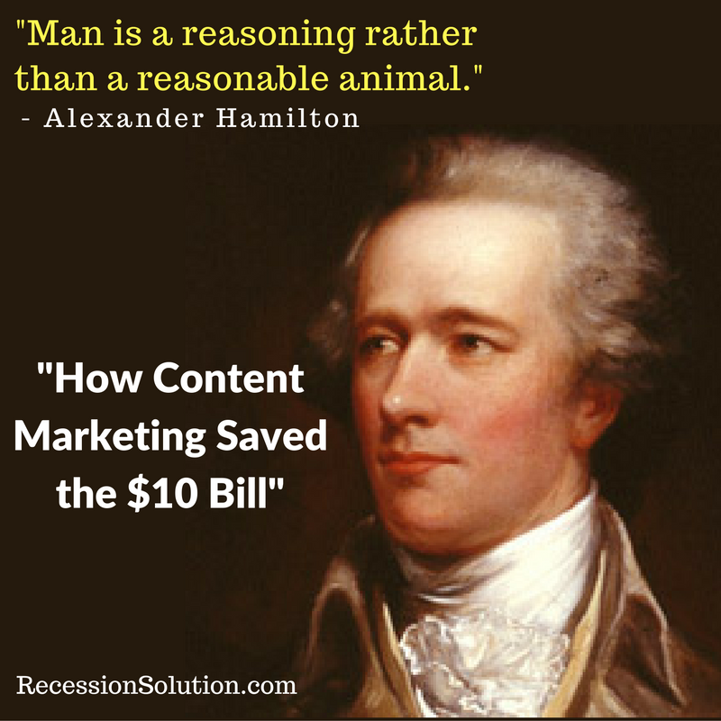 How Content Marketing Saved the $10 Bill