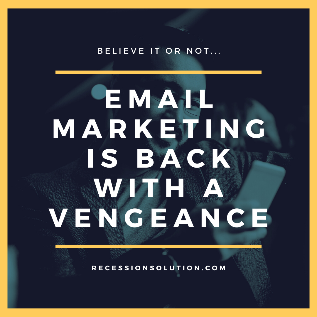 Email Marketing is Back with a Vengeance