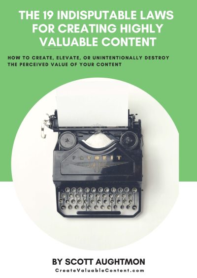 The 19 Indisputable Laws for Cighly Valuable Content - Cover